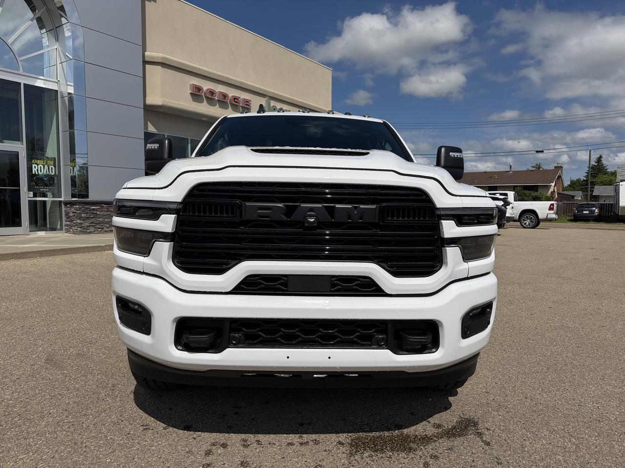 2026 Ram 3500 Laramie Mega Cab 4x4 | Cummins Turbo Diesel | Premium Leather | Heated Vented Front Seats | NAV Redwater AB