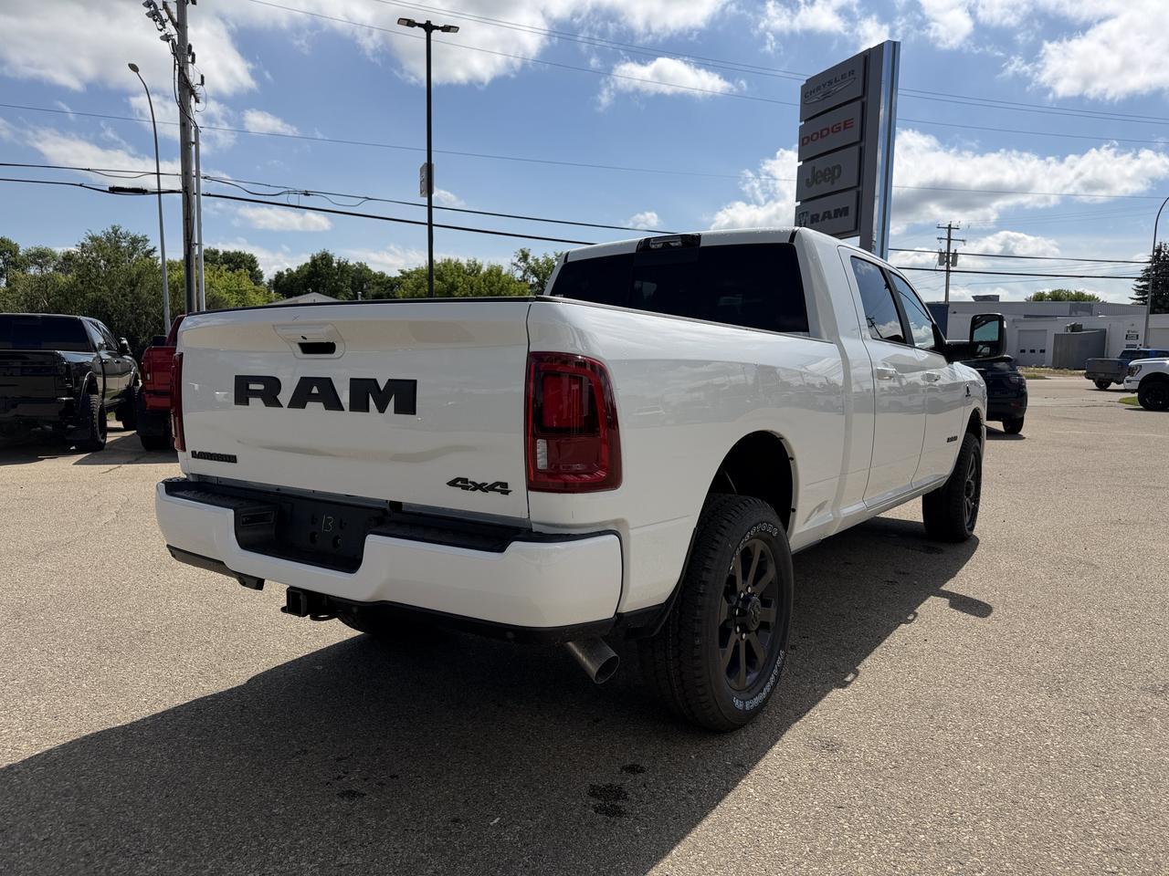 2026 Ram 3500 Laramie Mega Cab 4x4 | Cummins Turbo Diesel | Premium Leather | Heated Vented Front Seats | NAV Redwater AB