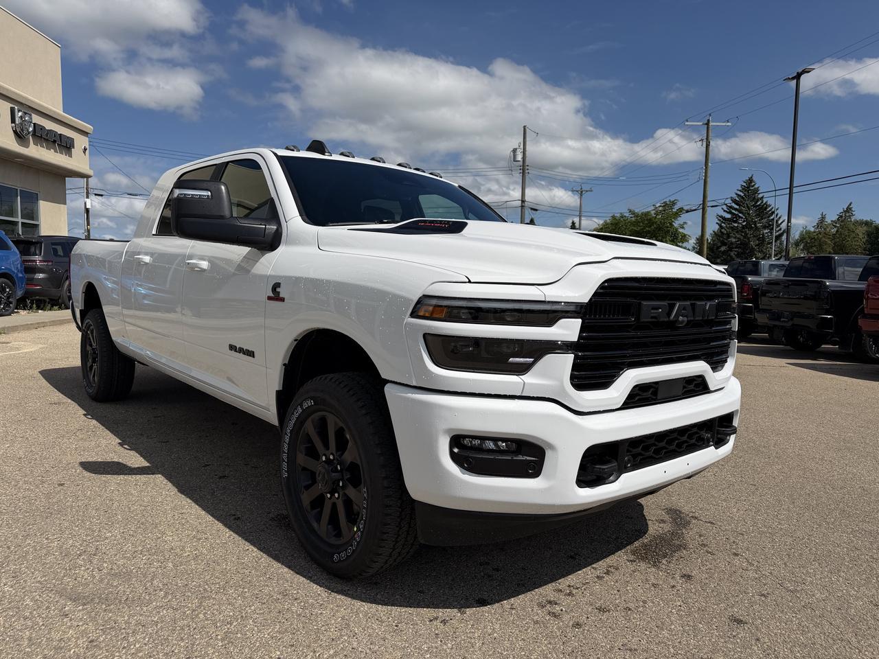 2026 Ram 3500 Laramie Mega Cab 4x4 | Cummins Turbo Diesel | Premium Leather | Heated Vented Front Seats | NAV Redwater AB