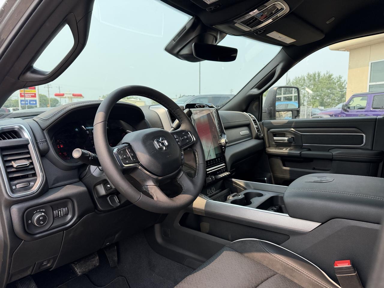 2026 Ram 3500 Laramie Mega Cab 4x4 | Diesel | Premium Leather | Heated Vented Seats | HD Towing Redwater AB