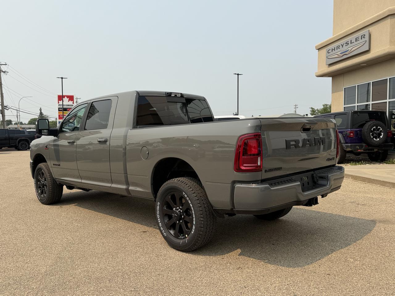 2026 Ram 3500 Laramie Mega Cab 4x4 | Diesel | Premium Leather | Heated Vented Seats | HD Towing Redwater AB