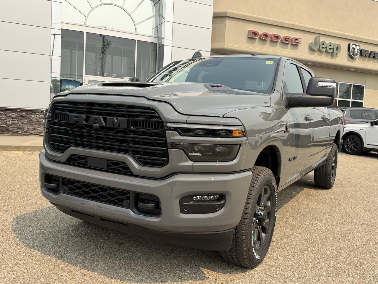 2026 Ram 3500 Laramie Mega Cab 4x4 | Diesel | Premium Leather | Heated Vented Seats | HD Towing Redwater AB