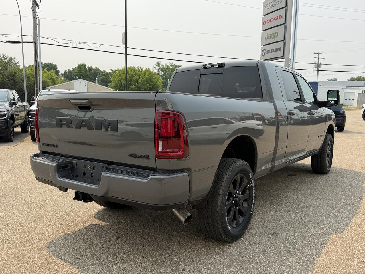 2026 Ram 3500 Laramie Mega Cab 4x4 | Diesel | Premium Leather | Heated Vented Seats | HD Towing Redwater AB
