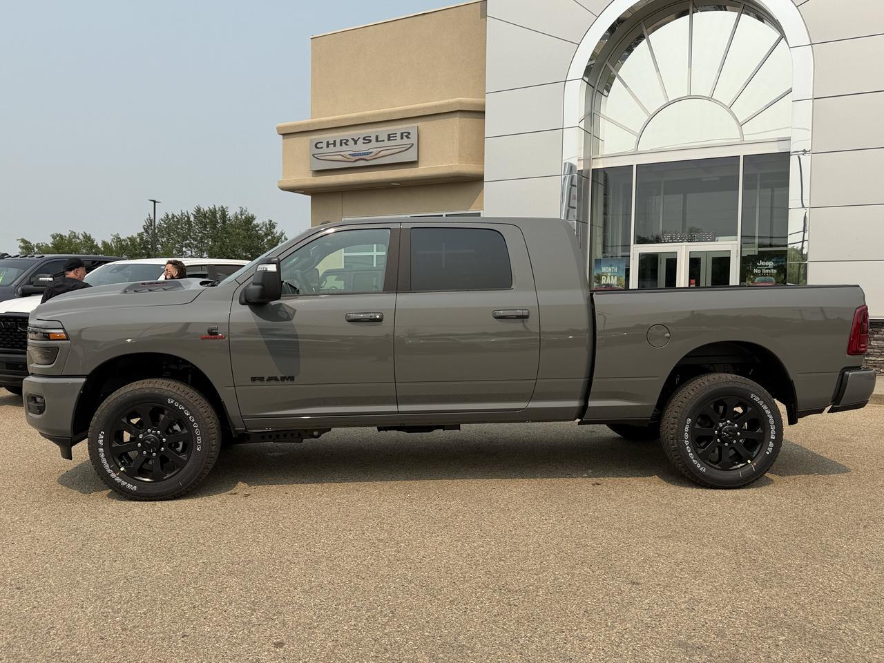 2026 Ram 3500 Laramie Mega Cab 4x4 | Diesel | Premium Leather | Heated Vented Seats | HD Towing Redwater AB