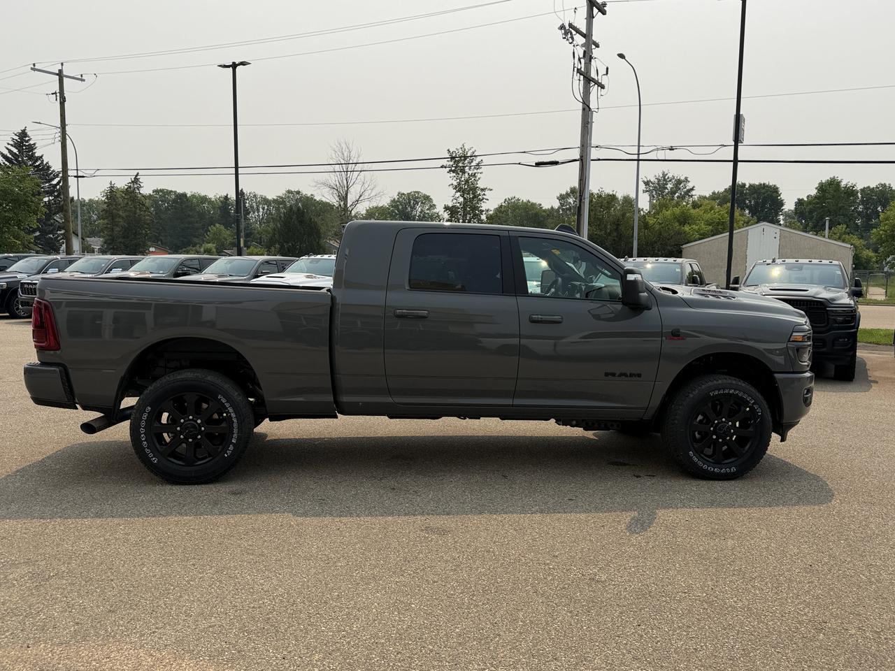 2026 Ram 3500 Laramie Mega Cab 4x4 | Diesel | Premium Leather | Heated Vented Seats | HD Towing Redwater AB