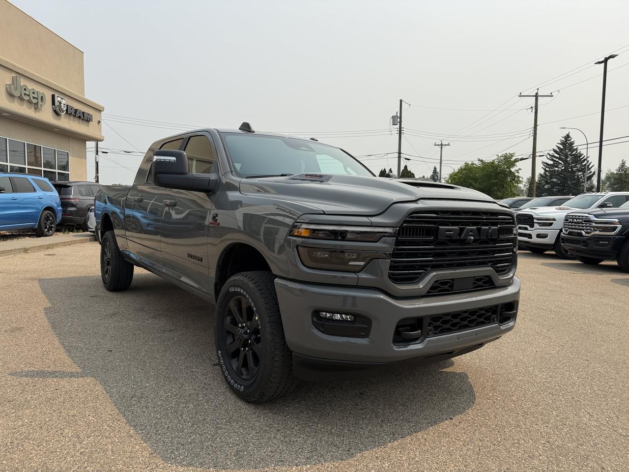 2026 Ram 3500 Laramie Mega Cab 4x4 | Diesel | Premium Leather | Heated Vented Seats | HD Towing Redwater AB