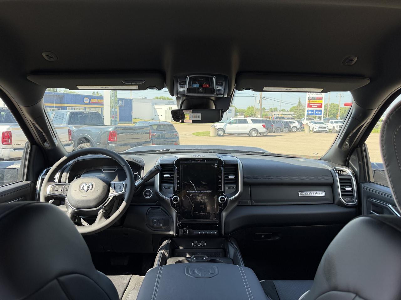 2026 Ram 3500 Laramie Mega Cab 4x4 | Heated Vented Leather Seats | NAV | 5th Wheel Prep | Remote Start | Leather Redwater AB