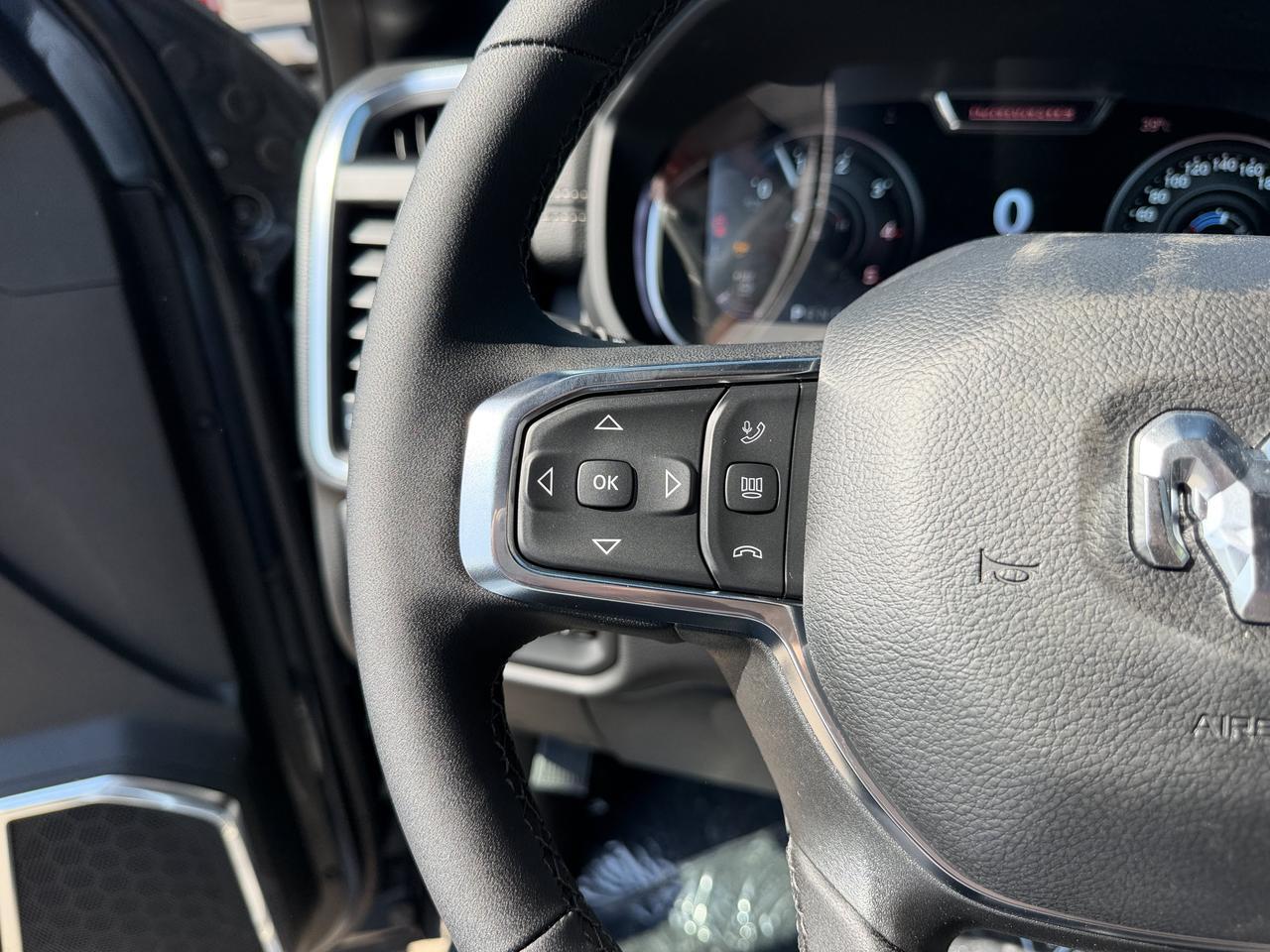 2026 Ram 3500 Laramie Mega Cab 4x4 | Heated Vented Leather Seats | NAV | 5th Wheel Prep | Remote Start | Leather Redwater AB