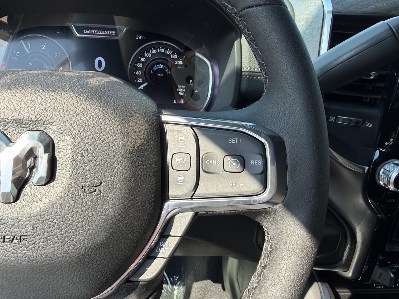 2026 Ram 3500 Laramie Mega Cab 4x4 | Heated Vented Leather Seats | NAV | 5th Wheel Prep | Remote Start | Leather Redwater AB