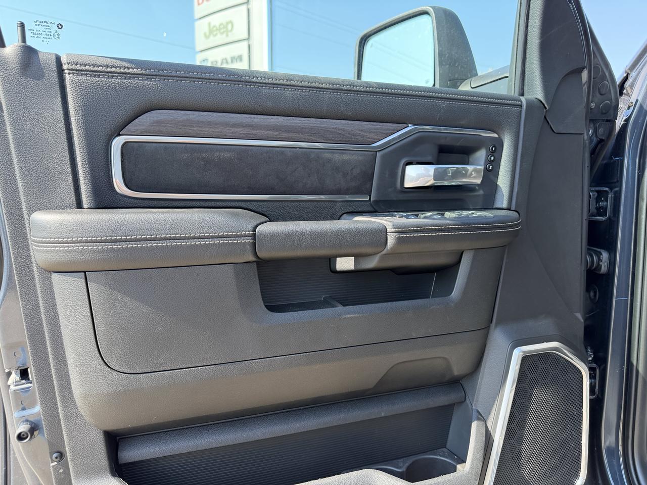 2026 Ram 3500 Laramie Mega Cab 4x4 | Heated Vented Leather Seats | NAV | 5th Wheel Prep | Remote Start | Leather Redwater AB
