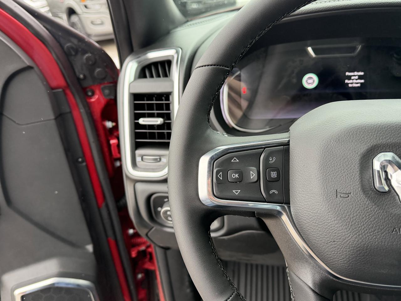 2026 Ram 3500 Laramie Mega Cab 4x4 | Molten Red | Cummins Diesel | Leather | Heated Seats | NAV | Remote Start Redwater AB