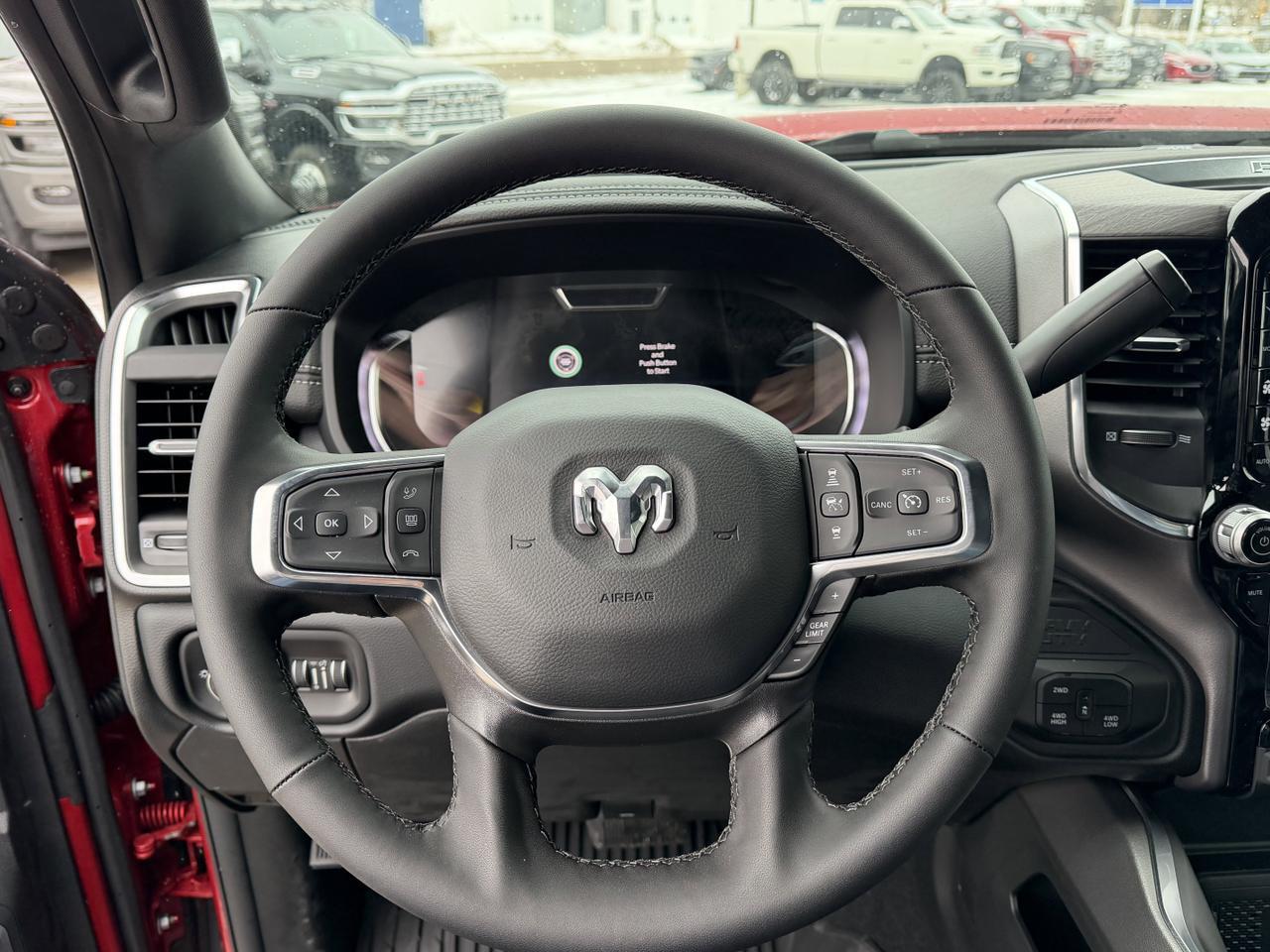 2026 Ram 3500 Laramie Mega Cab 4x4 | Molten Red | Cummins Diesel | Leather | Heated Seats | NAV | Remote Start Redwater AB