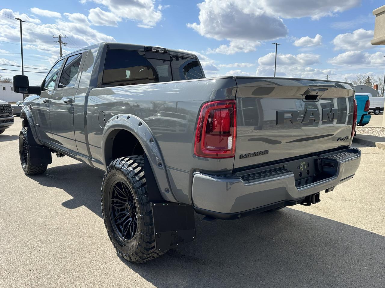 2026 Ram 3500 Laramie Mega Cab 4x4 | RIG READY RAM | 5" Lift | 20" Fuel Wheels | 37" Toyo MT | 5th Wheel Prep | Redwater AB