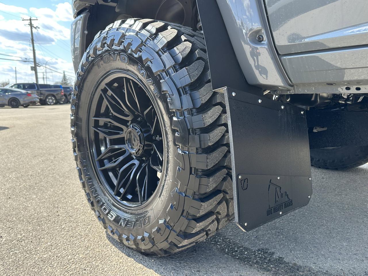 2026 Ram 3500 Laramie Mega Cab 4x4 | RIG READY RAM | 5" Lift | 20" Fuel Wheels | 37" Toyo MT | 5th Wheel Prep | Redwater AB