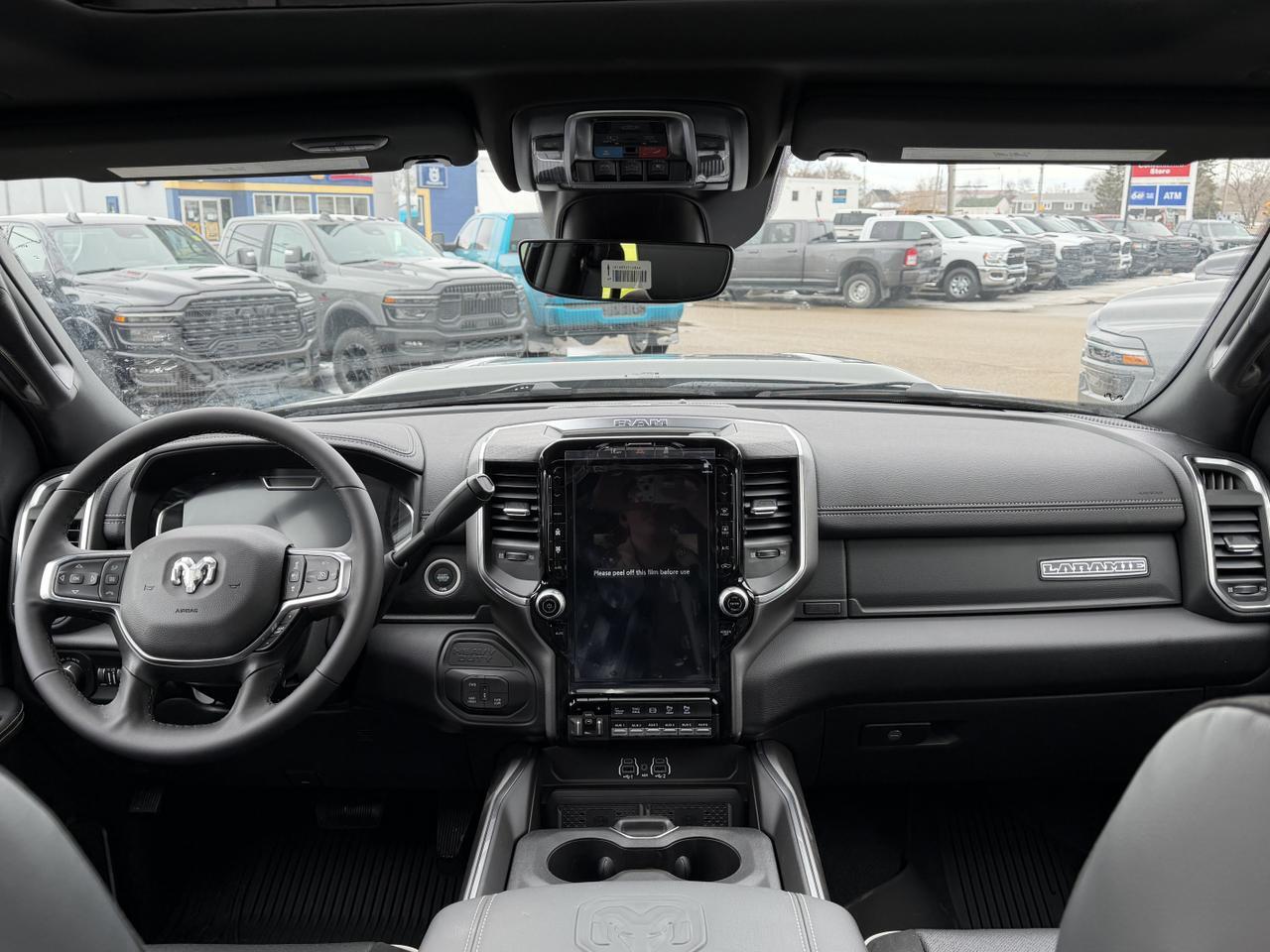 2026 Ram 3500 Laramie Mega Cab 4x4 | Rig Ready Ram | 5th Wheel Prep | 12IN Touchscreen | Heated Vented Leather Redwater AB