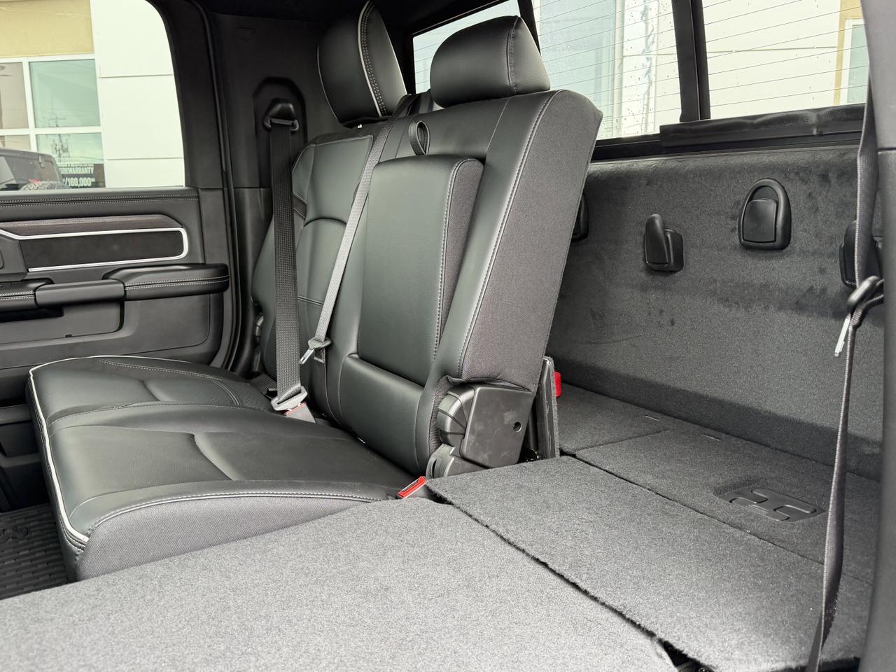 2026 Ram 3500 Laramie Mega Cab 4x4 | Rig Ready Ram | 5th Wheel Prep | 12IN Touchscreen | Heated Vented Leather Redwater AB