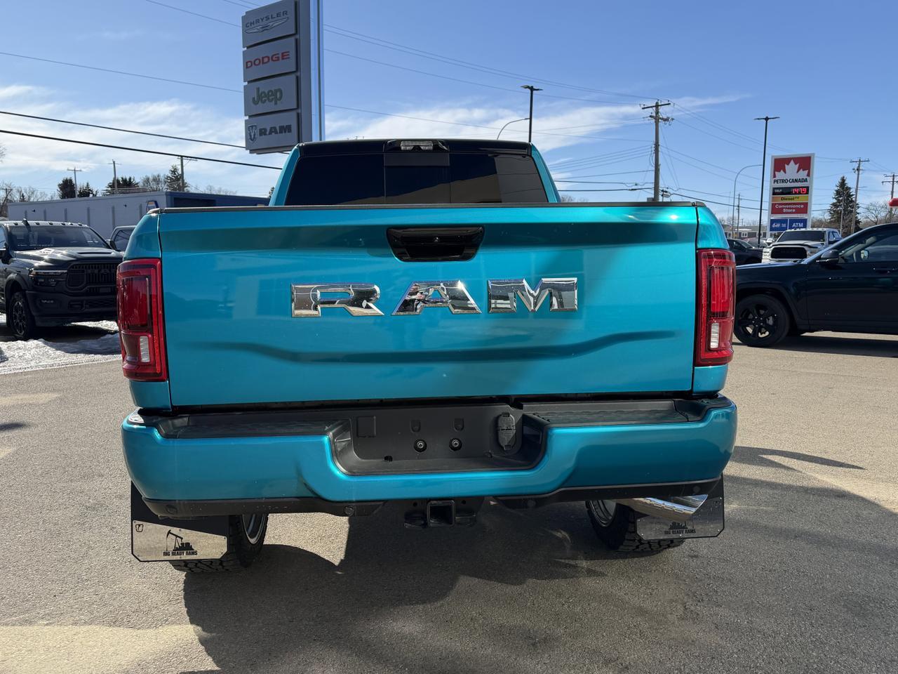 2026 Ram 3500 Laramie Mega Cab 4x4 | Rig Ready Ram | BLUDACRIS | 24" Rim's | Custom Wrap | 3" Lift | Rock Lights Redwater AB