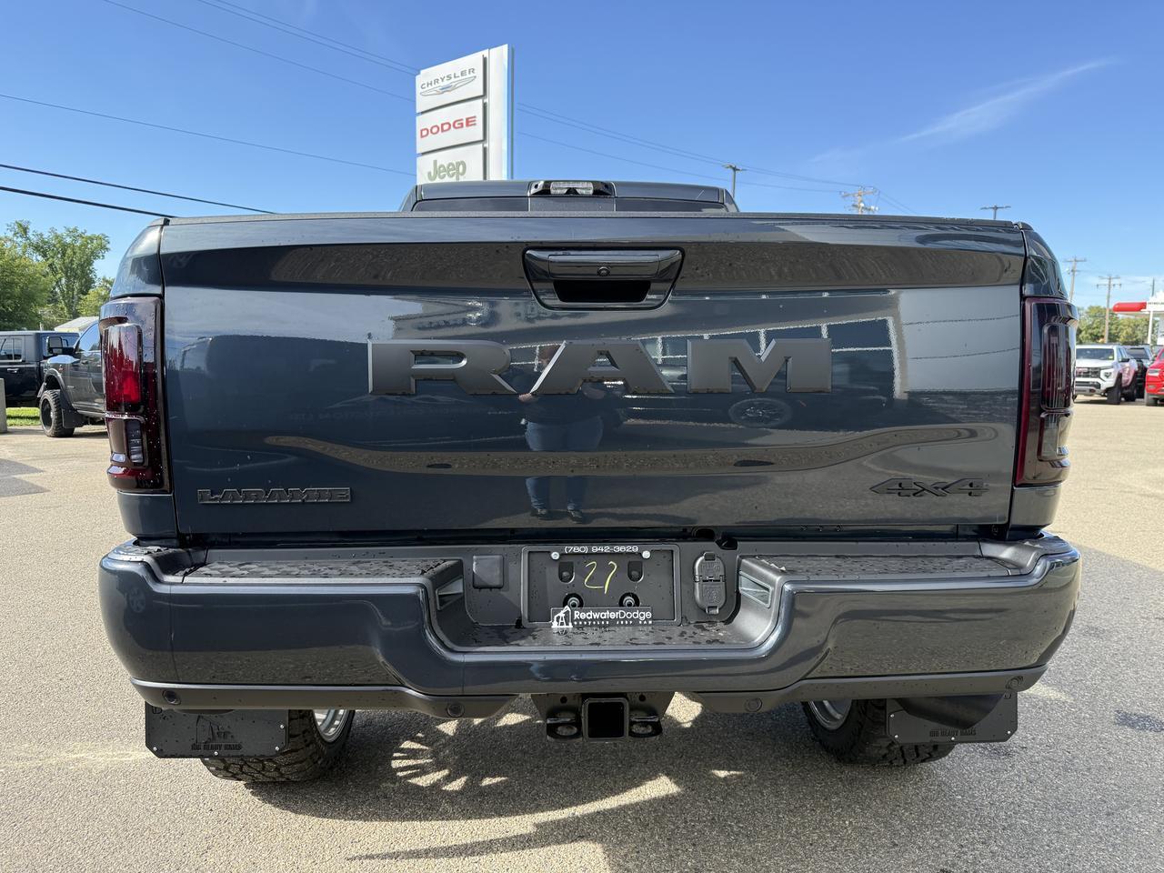 2026 Ram 3500 Laramie Mega Cab 4x4 | Rig Ready Ram | BLUEZILLA | 5" Inch Lift | 24" Rim's | 35" Tires | Loaded Redwater AB