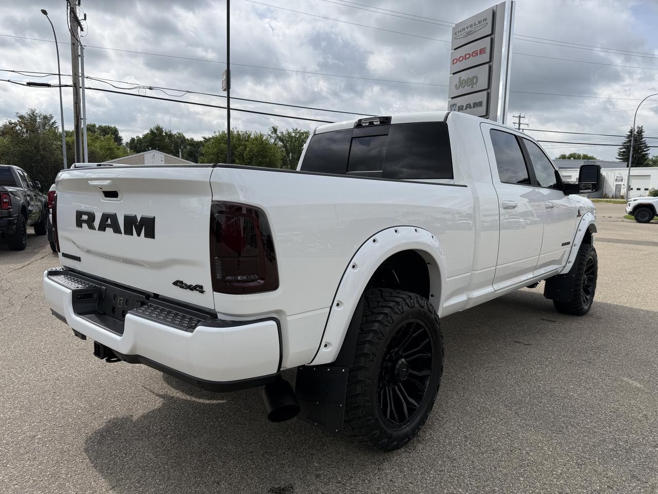 2026 Ram 3500 Laramie Mega Cab 4x4 | Rig Ready Ram | Cummins Turbo Diesel | Premium Leather | Heated Vented Seats Redwater AB