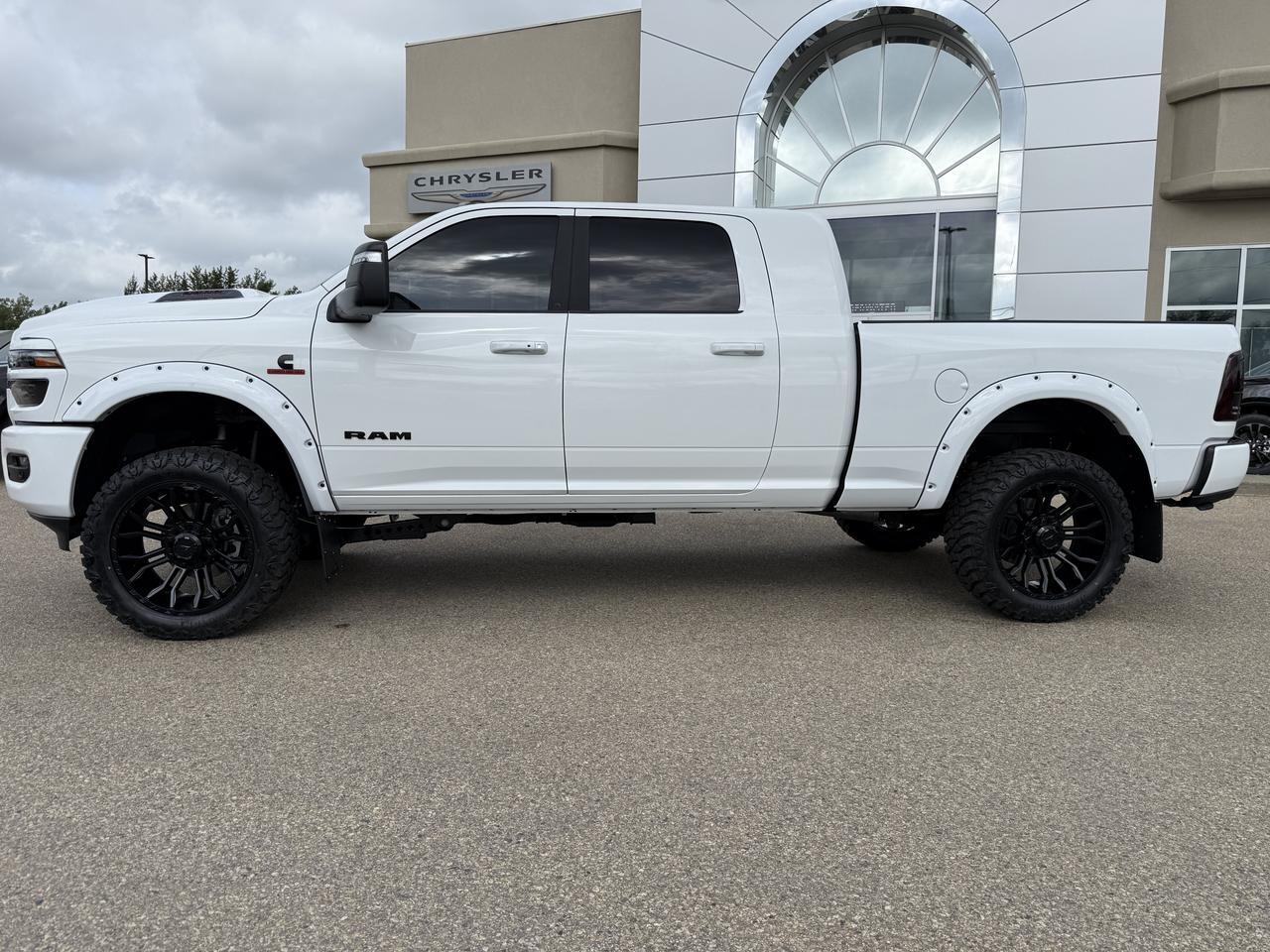 2026 Ram 3500 Laramie Mega Cab 4x4 | Rig Ready Ram | Cummins Turbo Diesel | Premium Leather | Heated Vented Seats Redwater AB