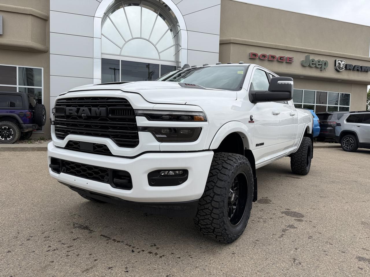 2026 Ram 3500 Laramie Mega Cab 4x4 | Rig Ready Ram | GHOST | Level Kit | 20" Moto Metal's | 35" Toyo Tire Redwater AB