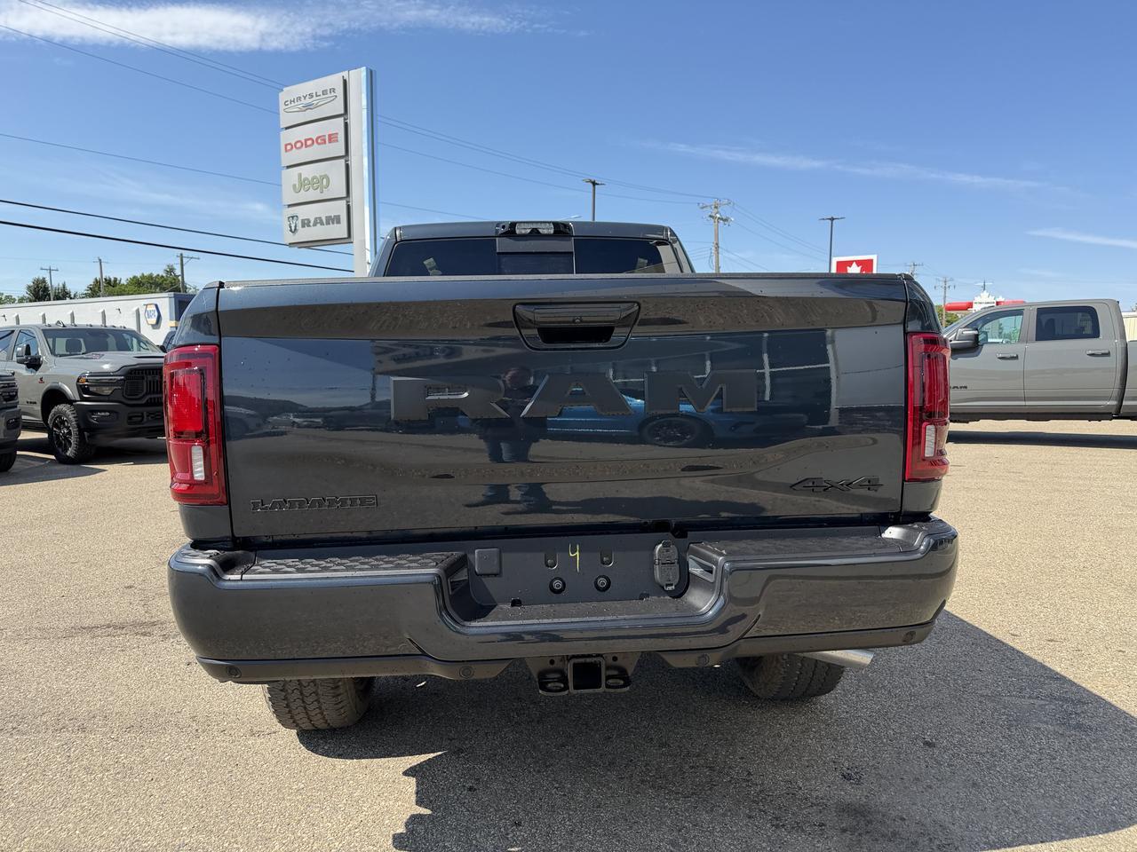 2026 Ram 3500 Laramie Mega Cab 4x4 | Rig Ready Ram | NAT DANS FANS | 3" Level Kit | 22" Rims | 35" Tires | Flares Redwater AB