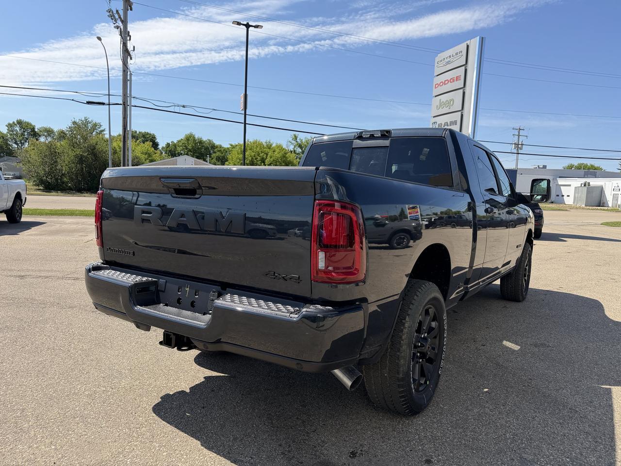 2026 Ram 3500 Laramie Mega Cab 4x4 | Rig Ready Ram | NAT DANS FANS | 3" Level Kit | 22" Rims | 35" Tires | Flares Redwater AB