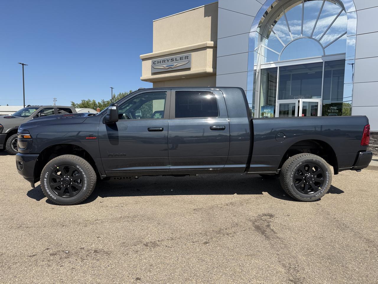 2026 Ram 3500 Laramie Mega Cab 4x4 | Rig Ready Ram | NAT DANS FANS | 3" Level Kit | 22" Rims | 35" Tires | Flares Redwater AB