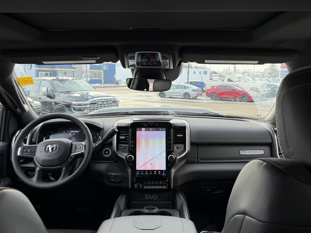 2026 Ram 3500 Laramie Mega Cab 4x4 Rig Ready RAM | EEYORE | 12IN Display | 5th Wheel Prep | 20IN Wheels Redwater AB