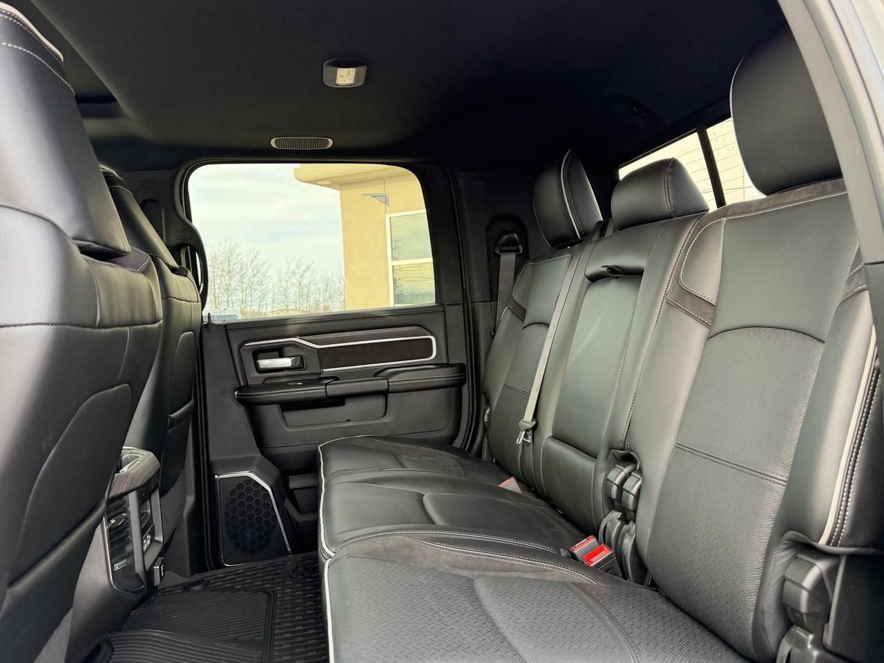 2026 Ram 3500 Laramie Mega Cab 4x4 Rig Ready RAM | EEYORE | 12IN Display | 5th Wheel Prep | 20IN Wheels Redwater AB