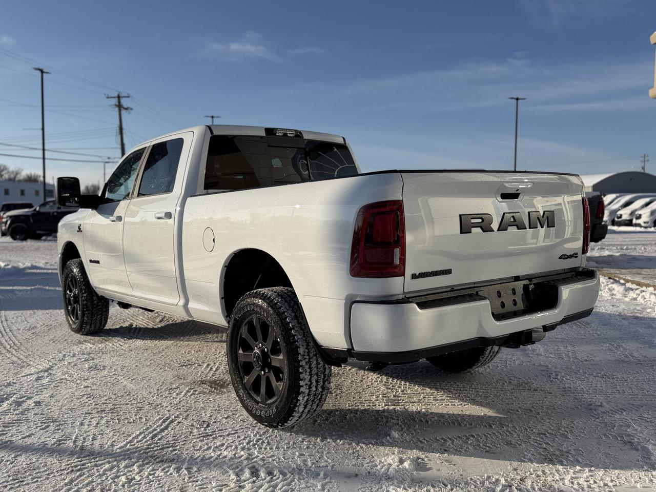 2026 Ram 3500 Laramie Night Edition 4x4 | 6.7L Cummins HO Turbo Diesel | Power Sunroof | Heated Ventilated Seats Redwater AB