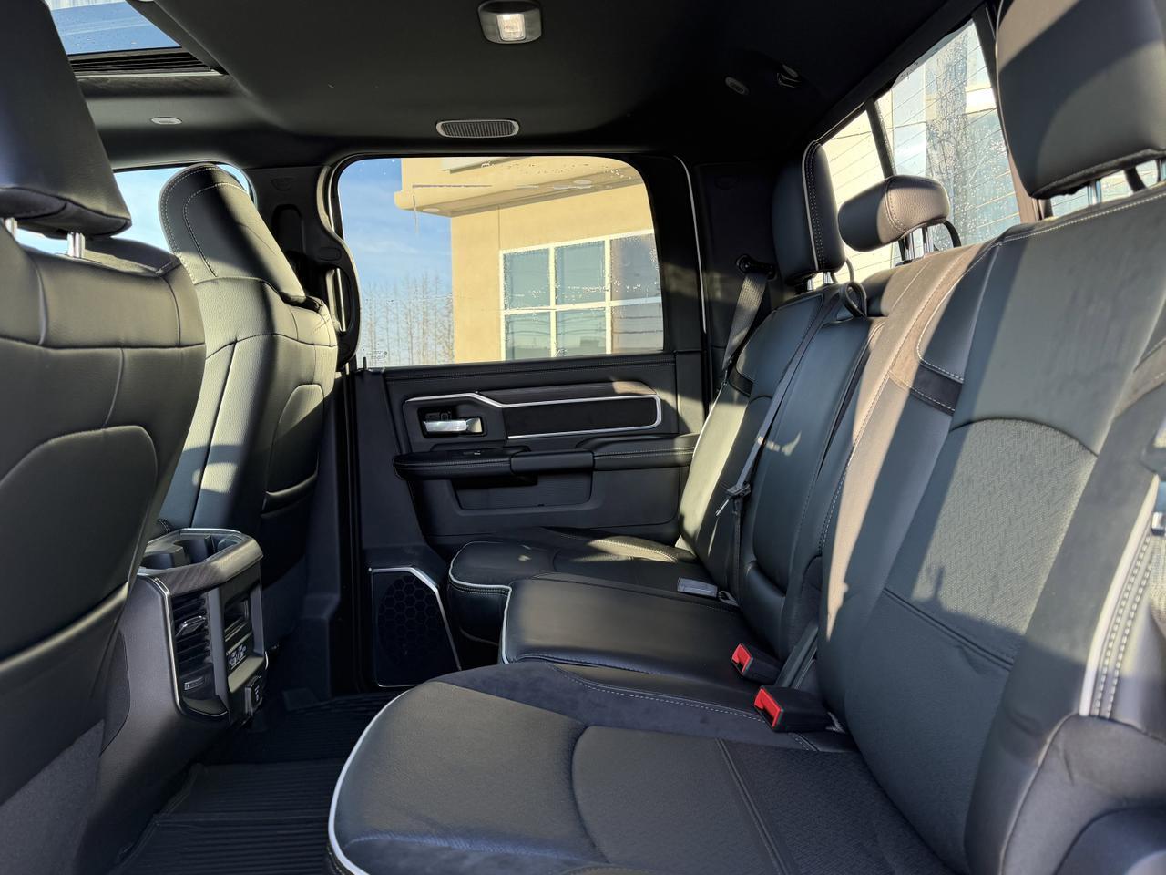 2026 Ram 3500 Laramie Night Edition 4x4 | 6.7L Cummins HO Turbo Diesel | Power Sunroof | Heated Ventilated Seats Redwater AB