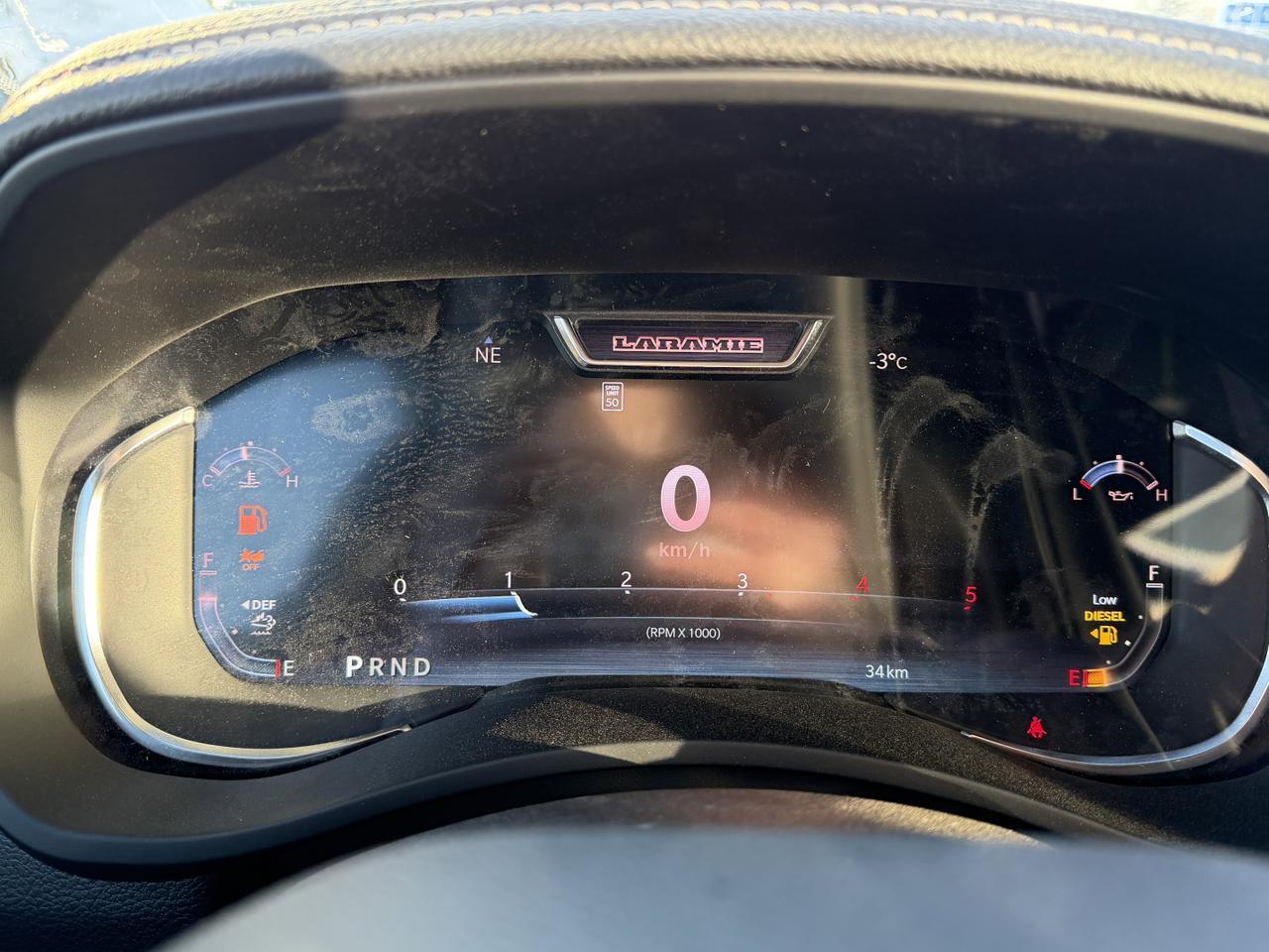 2026 Ram 3500 Laramie Night Edition 4x4 | 6.7L Cummins HO Turbo Diesel | Power Sunroof | Heated Ventilated Seats Redwater AB