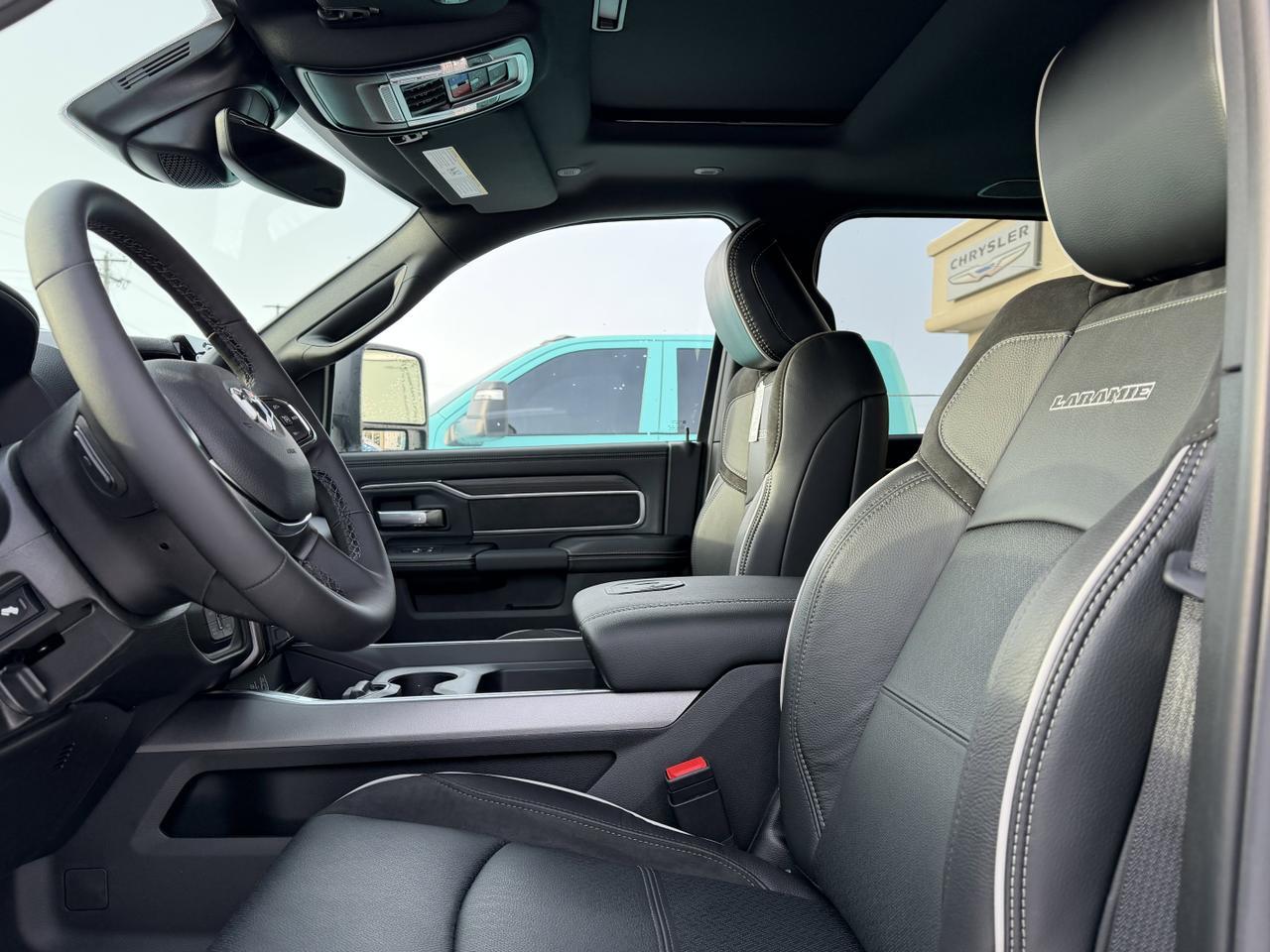 2026 Ram 3500 Laramie Night Edition Crew Cab | Rig Ready Ram |  Diesel | Leather | Sunroof | Towing | Sport Hood Redwater AB