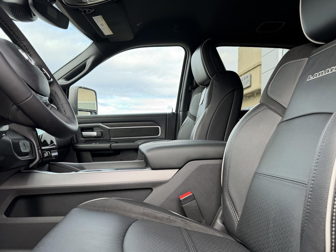 2026 Ram 3500 Laramie Night Edition Crew Cab 4x4 | Cummins | Leather | Towing | Remote Start | NAV Redwater AB