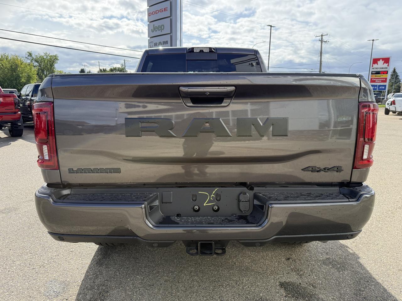 2026 Ram 3500 Laramie Night Edition Crew Cab 4x4 | Cummins Diesel | Black Leather | Heated Vented Seats Redwater AB