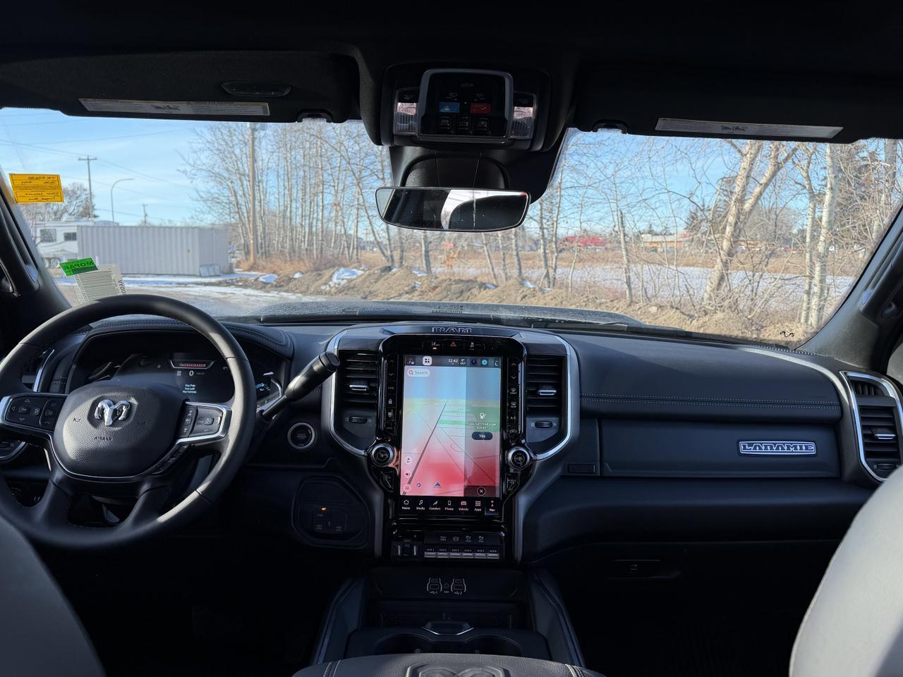 2026 Ram 3500 Laramie Night Edition Crew Cab 4x4 | Cummins Diesel | Leather | Towing | Sunroof Redwater AB