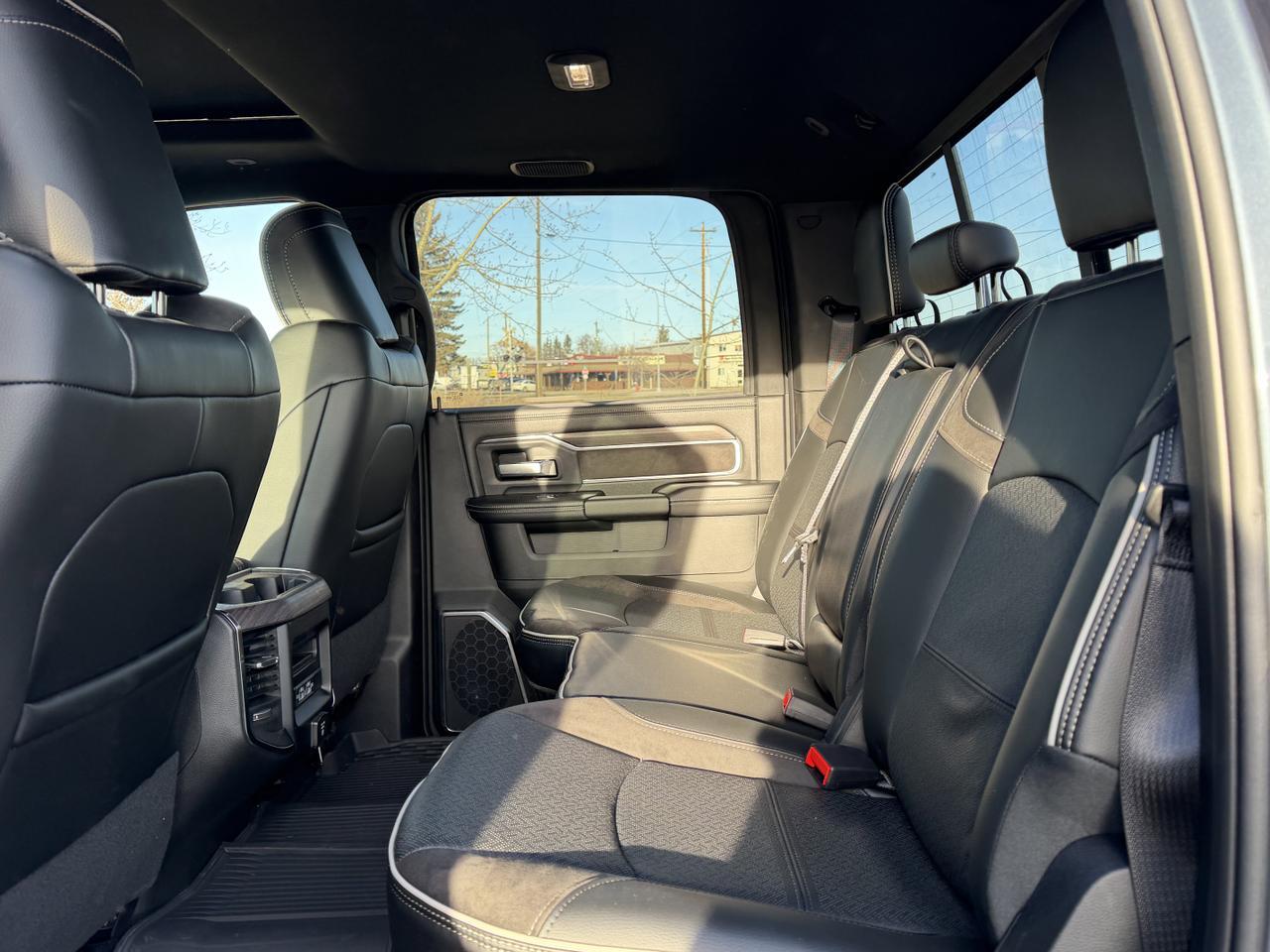 2026 Ram 3500 Laramie Night Edition Crew Cab 4x4 | Cummins Diesel | Leather | Towing | Sunroof Redwater AB