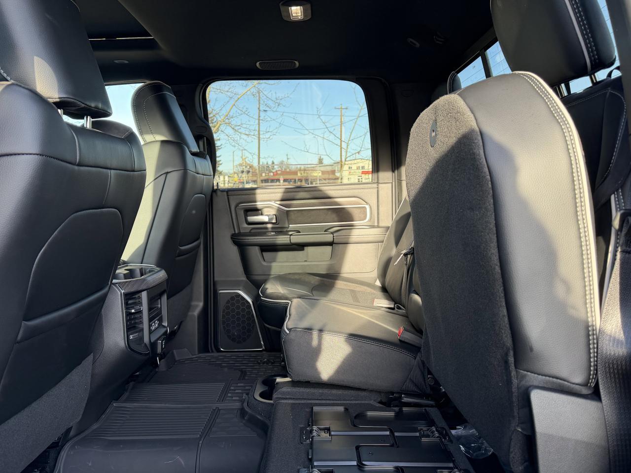 2026 Ram 3500 Laramie Night Edition Crew Cab 4x4 | Cummins Diesel | Leather | Towing | Sunroof Redwater AB