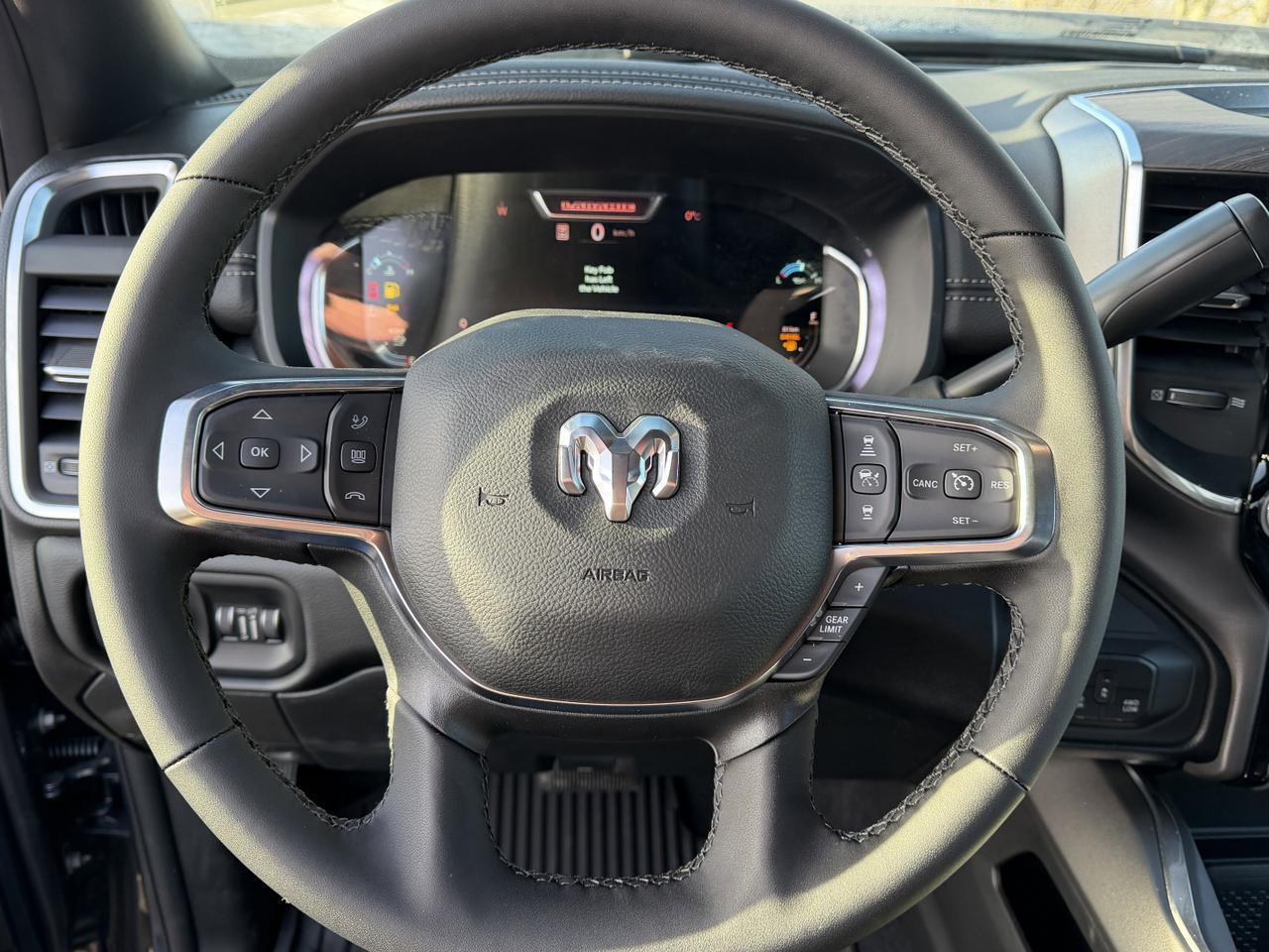 2026 Ram 3500 Laramie Night Edition Crew Cab 4x4 | Cummins Diesel | Leather | Towing | Sunroof Redwater AB