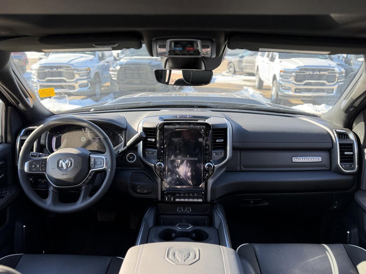 2026 Ram 3500 Laramie Night Edition Crew Cab 4x4 | Cummins Diesel | NAV | Leather | Heated Vented Seats Redwater AB