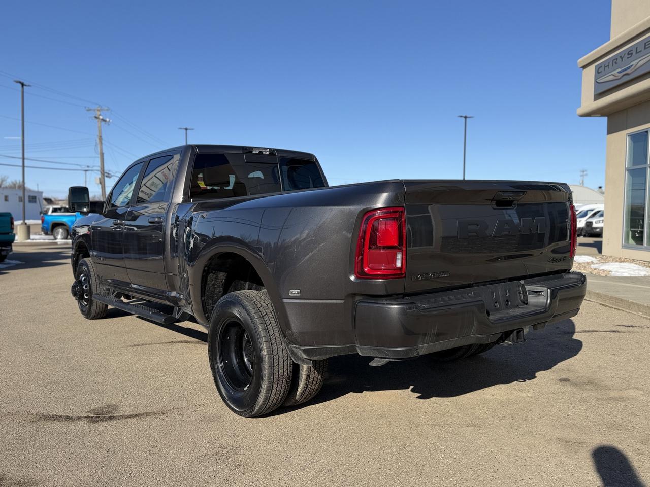 2026 Ram 3500 Laramie Night Edition Crew Cab 4x4 | Cummins Diesel | NAV | Leather | Heated Vented Seats Redwater AB