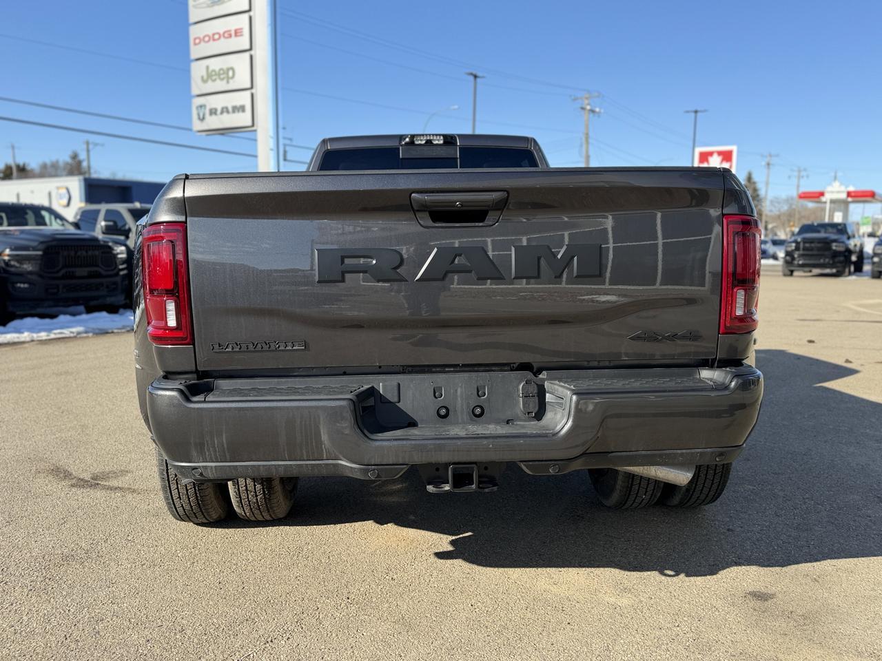 2026 Ram 3500 Laramie Night Edition Crew Cab 4x4 | Cummins Diesel | NAV | Leather | Heated Vented Seats Redwater AB