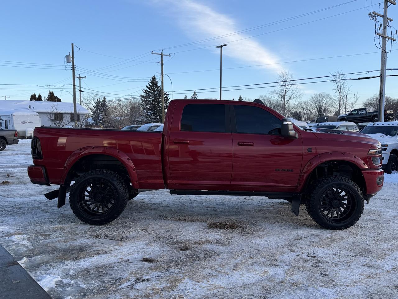 2026 Ram 3500 Laramie Night Edition Crew Cab 4x4 | Rig Ready Ram | DEADPOOL | 3&rdquo; Level | 22&rdquo; TIS Rim | 35&rdquo; Tires Redwater AB