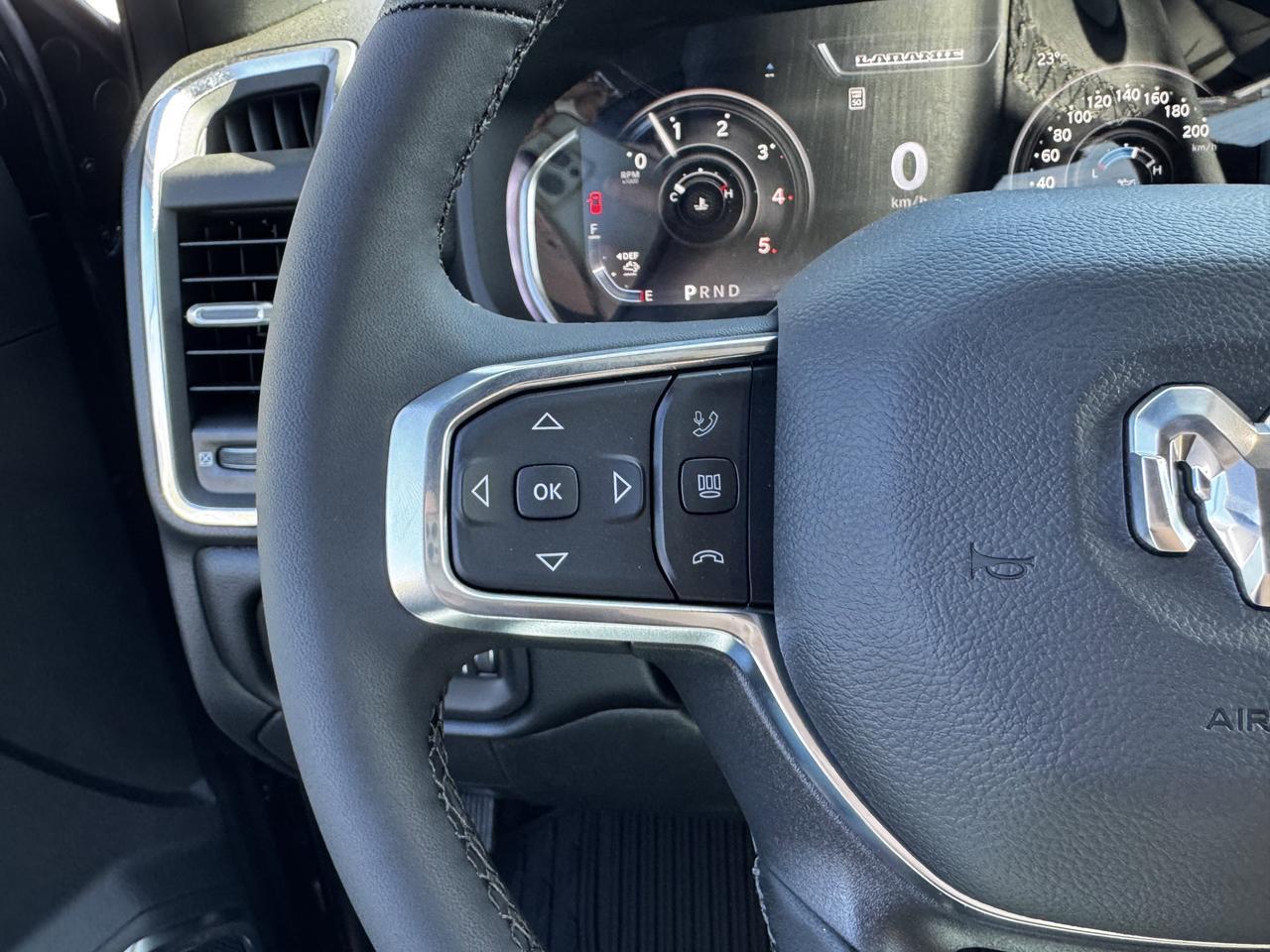 2026 Ram 3500 Laramie Night Edition Dually Crew Cab 4x4 | Cummins Diesel | Sport Hood | Sunroof | Leather Redwater AB