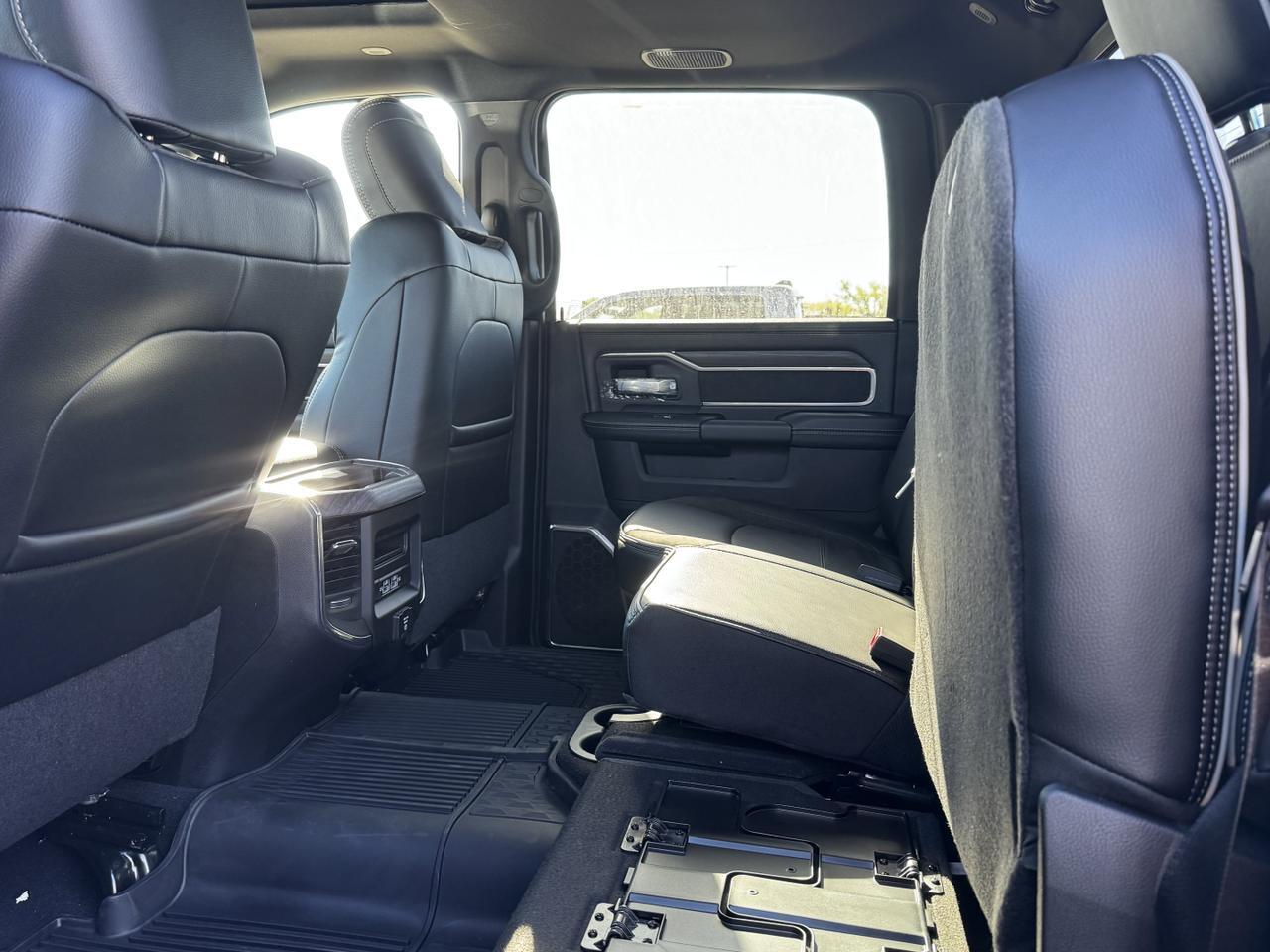 2026 Ram 3500 Laramie Night Edition Dually Crew Cab 4x4 | Cummins Diesel | Sport Hood | Sunroof | Leather Redwater AB