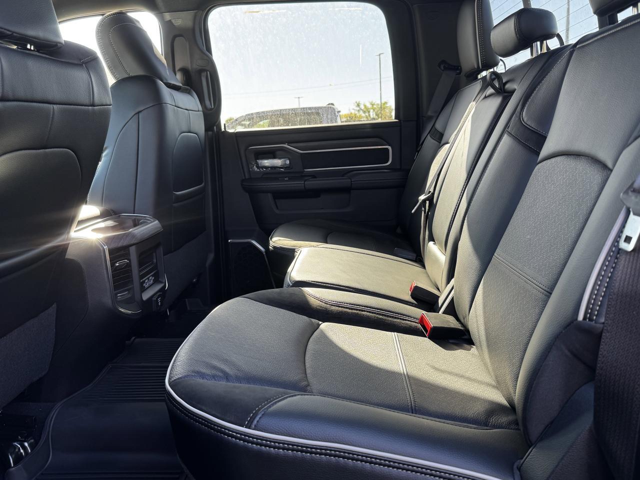 2026 Ram 3500 Laramie Night Edition Dually Crew Cab 4x4 | Cummins Diesel | Sport Hood | Sunroof | Leather Redwater AB
