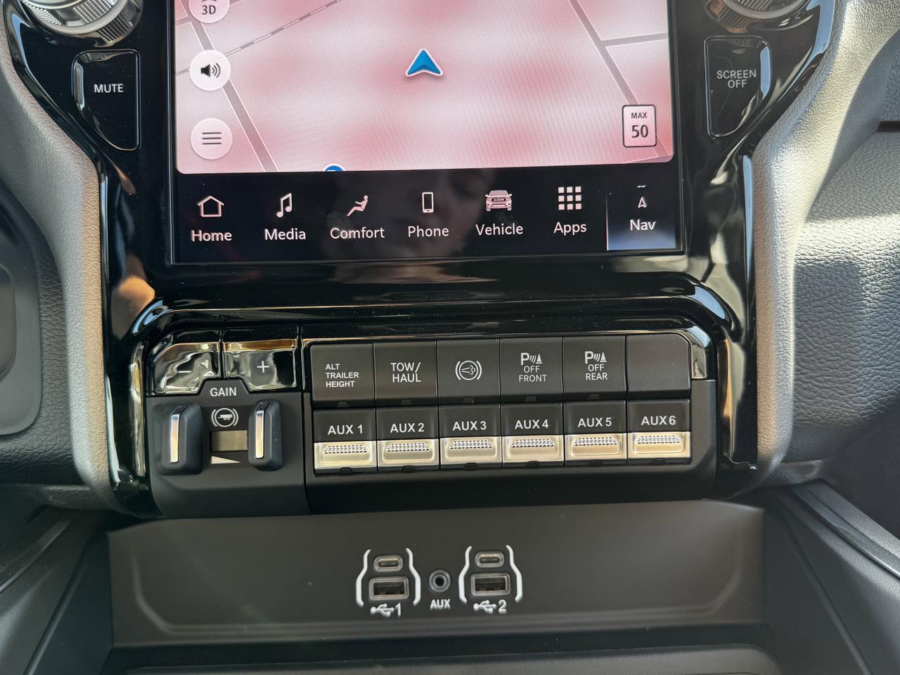 2026 Ram 3500 Laramie Night Edition Dually Crew Cab 4x4 | Cummins Diesel | Sport Hood | Sunroof | Leather Redwater AB