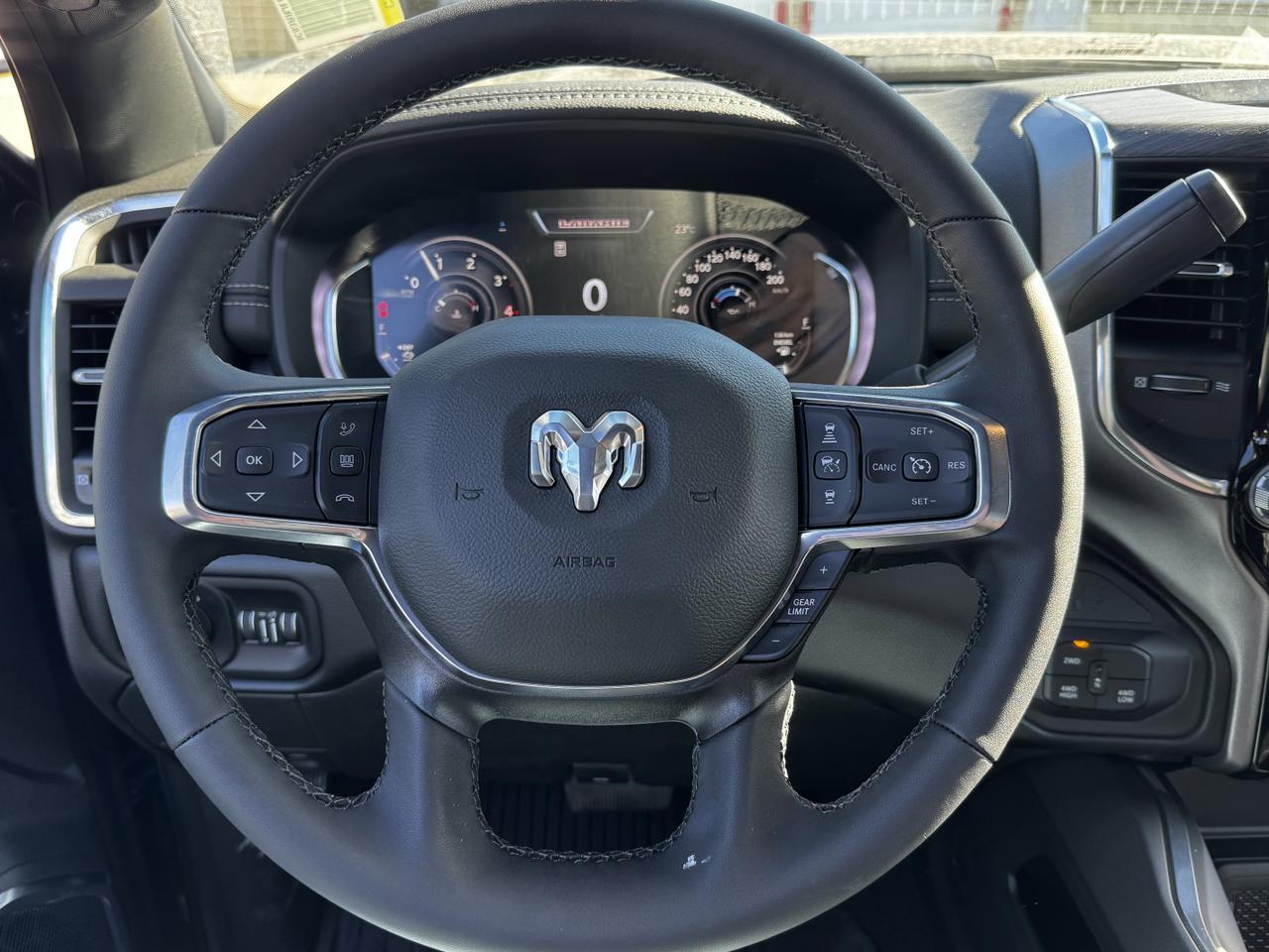 2026 Ram 3500 Laramie Night Edition Dually Crew Cab 4x4 | Rig Ready Ram | Sport Hood | Sunroof | Leather Redwater AB