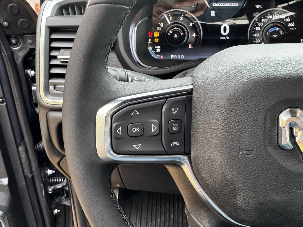 2026 Ram 3500 Laramie Night Edition Mega Cab 4x4 | Rig Ready Ram | Cummins | Leather | Sunroof | Towing Prep Redwater AB